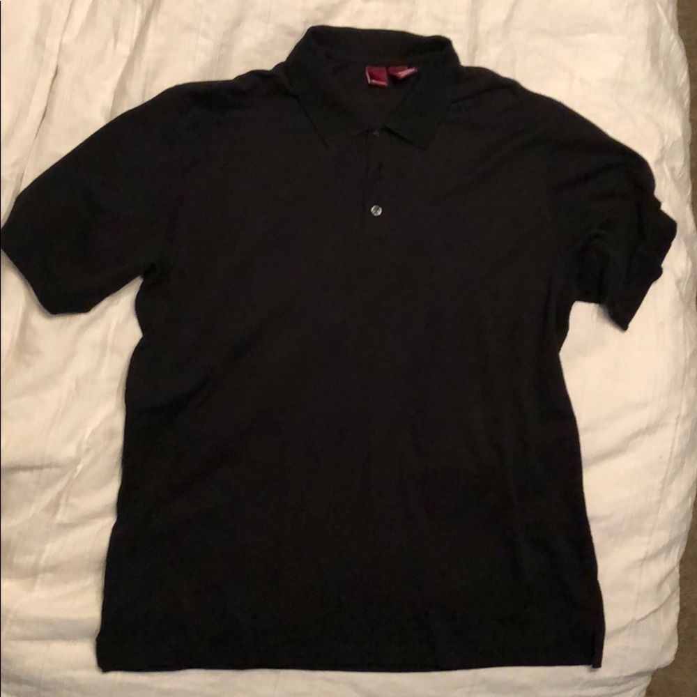 Men’s Large Black Merona polo washed never worn